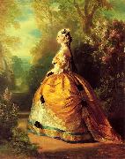Franz Xaver Winterhalter The Empress Eugenie Germany oil painting artist